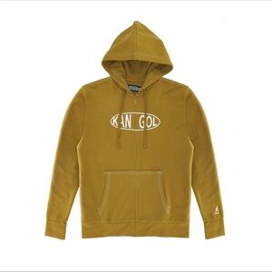 Kangol Full Zip hoodie size large in color tapenade